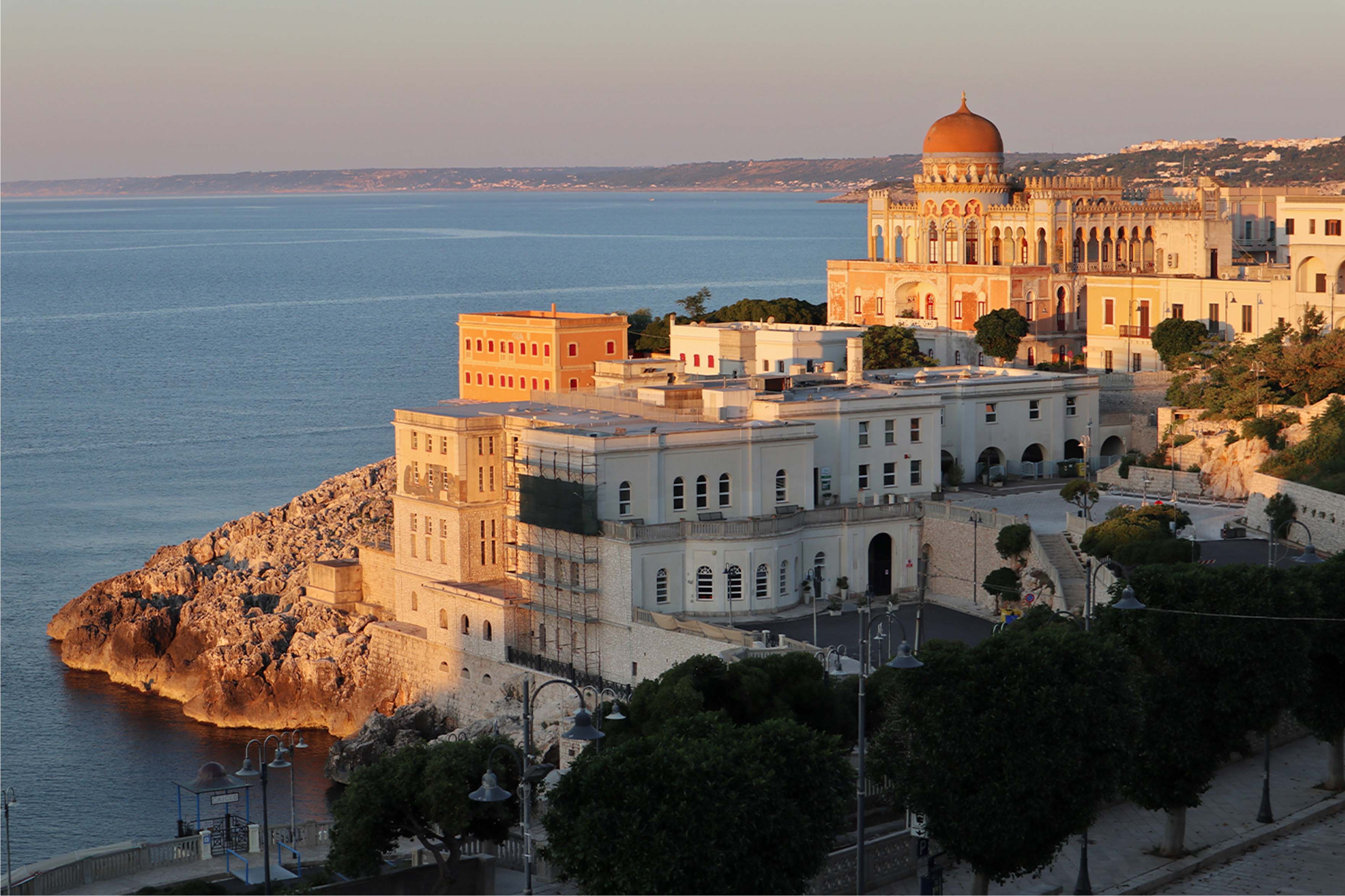View of Santa Cesarea Terme, Lecce, Italy