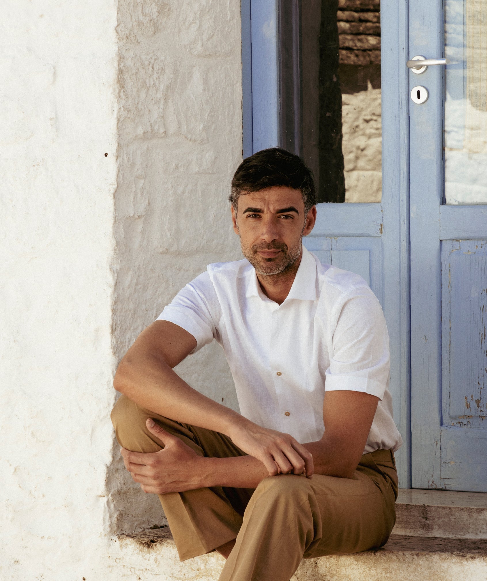 Pianosa Shirt - Trulli White - Mesciu Gigi