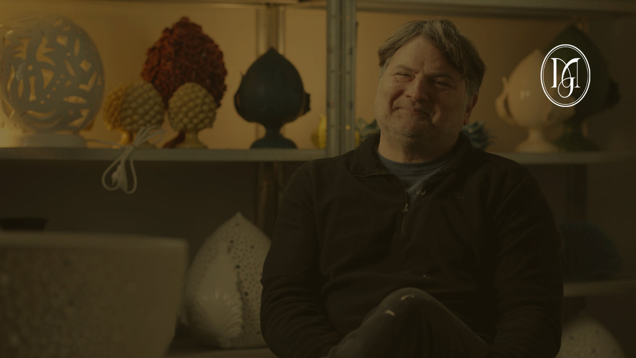 Antonio the owner of Rebus Ceramiche