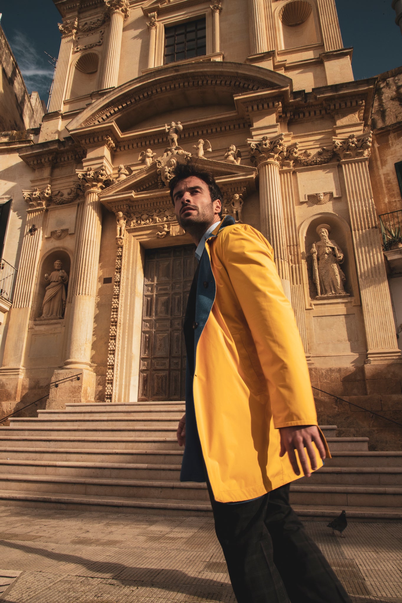 Lecce - San Foca Blue/Cadmium Yellow - Mesciu Gigi