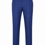 Wool Silk Trouser - Crepuscolo