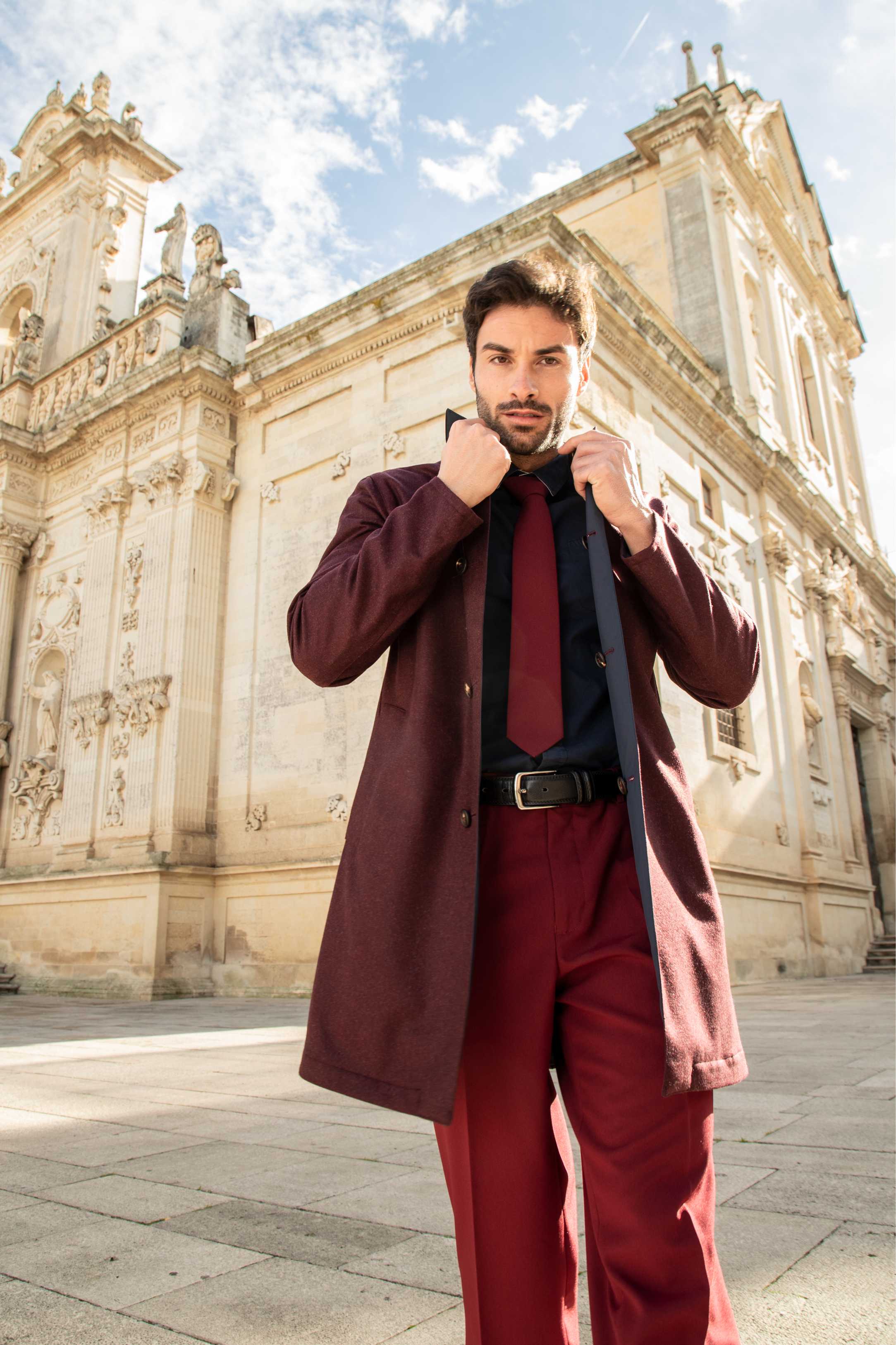 Lecce - Merlot/Navy - Mesciu Gigi