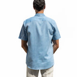 Pianosa Shirt - Azure - Mesciu Gigi