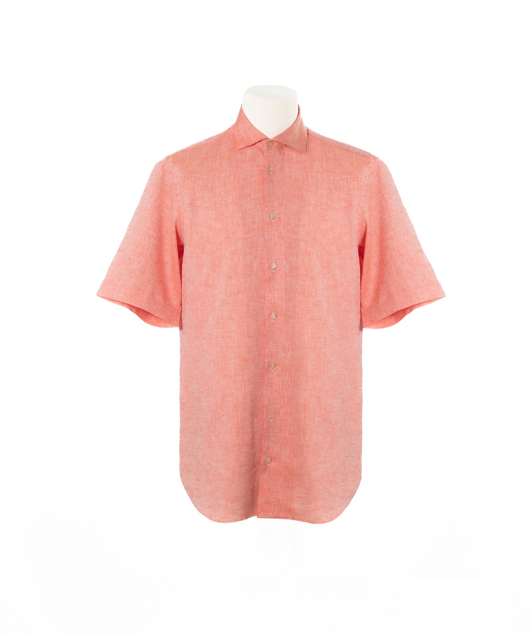 Pianosa Shirt - Salmon Coral - Mesciu Gigi